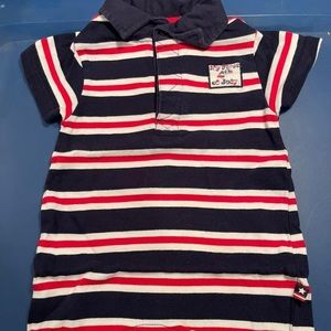 First Fourth of July baby Romper